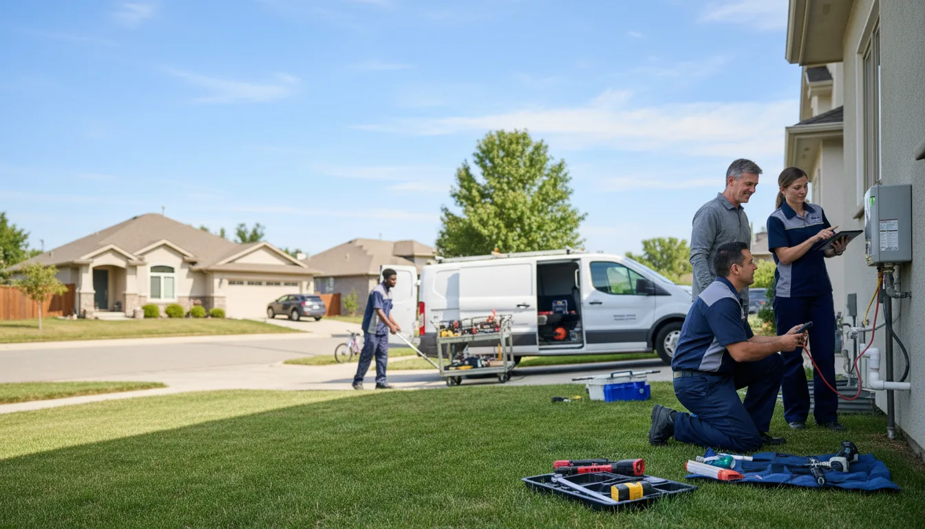 Tankless water heater service in Jeffersonville, GA